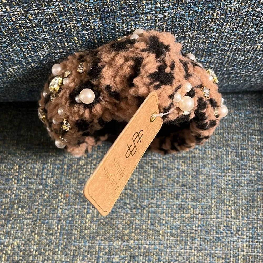 NWT Simply Southern Leopard Headband - Picture 6 of 6
